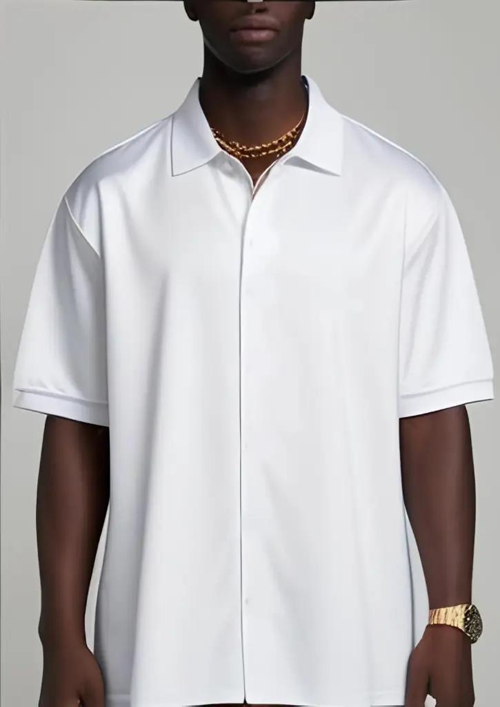 Sneaky Men’s Full White Shirt – Mansion Vibes Edition | Luxury Everyday Wear